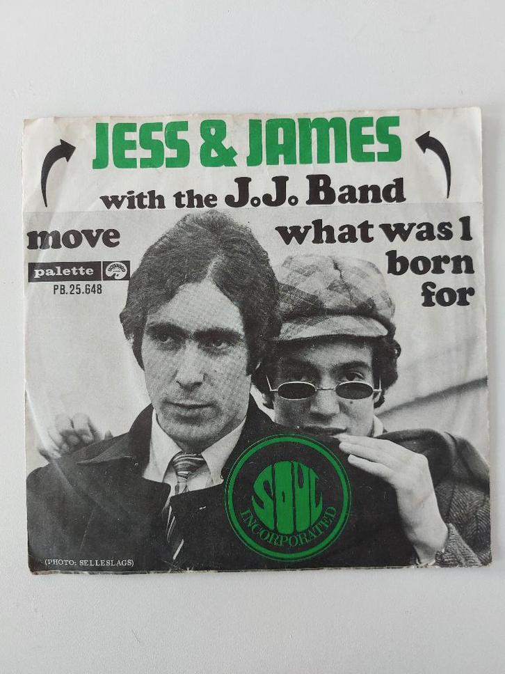 Jess & James (Belpop) - Move (1967), Cd's en Dvd's, Vinyl Singles, Pop, Ophalen of Verzenden