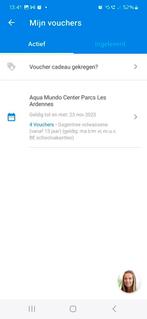 4  Aqua mundo dagkaarten Centreparks Ardennes