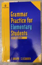 Grammar Practice for elementary students + answer key, Boeken, Ophalen of Verzenden, Hoger Onderwijs, Longman