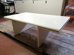 Salontafel wit, Huis en Inrichting, Tafels | Salontafels, Ophalen, Gebruikt, 100 tot 150 cm, 50 tot 100 cm