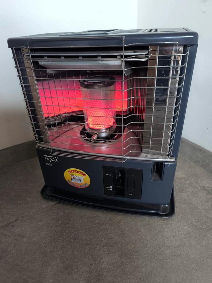 petroleumkachel / oliekachel
Vermogen van 3000W
Dit vermogen, Caravans en Kamperen, Kampeeraccessoires, Zo goed als nieuw, Ophalen