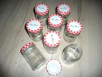 Glazenpotten 360 gr (8 stuks) beschikbaar voor biedingen