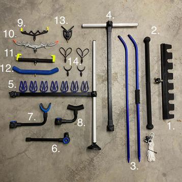 Visbak accessoires feeder steun matrix preston guru disponible aux enchères