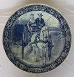 Delfts blauw bord, Antiek en Kunst, Curiosa en Brocante, Ophalen