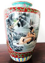 2 antieke Japanse vazen, Antiek en Kunst, Antiek | Vazen, Ophalen