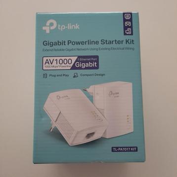 Gigabit powerline - starter kit TP-link - AV1000 - Plug&Play