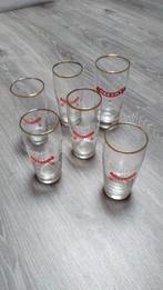 6 bierglazen Haacht/Haecht/Primus Super8, Verzamelen, Ophalen, Zo goed als nieuw, Glas of Glazen, Overige merken