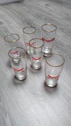 6 bierglazen Haacht/Haecht/Primus Super8, Comme neuf, Autres marques, Enlèvement, Verre ou Verres