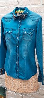 Hemdbloes maat m Astrid Black label, Kleding | Dames, Blouses en Tunieken, Maat 38/40 (M), Astrid Black Label, Blauw, Ophalen of Verzenden