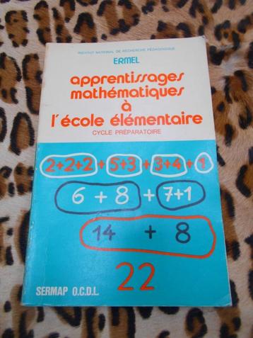 ermel apprentissages mathematiques a l ecole elementaire cyc