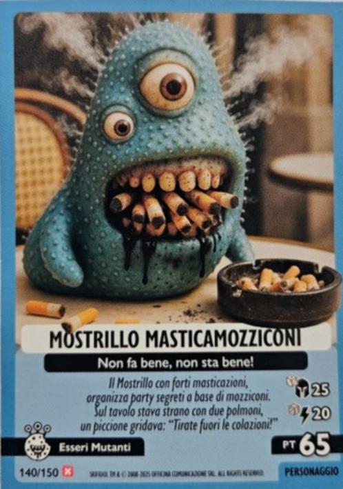 Brianrot TCG - Universo Psichedelico nr 140 - Mostrillo..., Hobby en Vrije tijd, Verzamelkaartspellen | Overige, Nieuw, Losse kaart