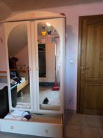 Garde robe fille tres bon etat avec miroirs, Enlèvement