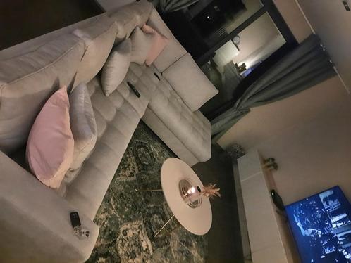 Longchair zetel, Huis en Inrichting, Zetels | Zetels en Chaises Longues, Gebruikt, Vierpersoons of meer, 300 cm of meer, 150 cm of meer