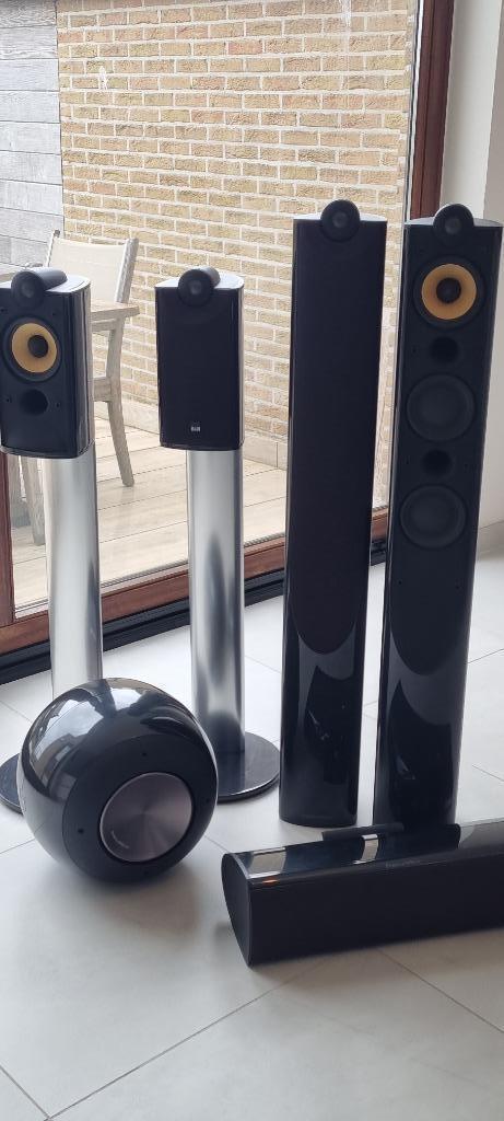 Bower & Wilkins B&W XT4 XT2 XTC Home Cinema Set, Audio, Tv en Foto, Home Cinema-sets, Zo goed als nieuw, Ophalen