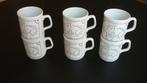 6 mokken, Ophalen of Verzenden, Zo goed als nieuw, Porselein, Overige stijlen