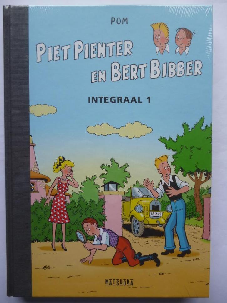 Piet Pienter en Bert Bibber - Pom - 11 Luxe Integralen HC, Boeken, Stripverhalen, Nieuw, Complete serie of reeks, Ophalen of Verzenden