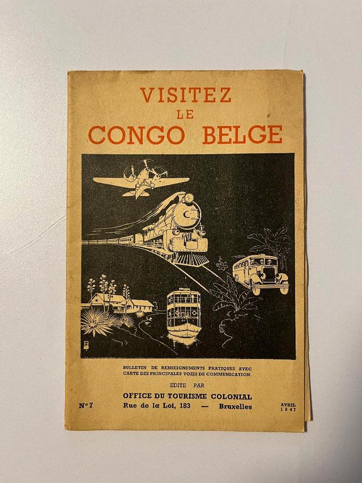 Bezoek Congo 1947, Collections, Collections Autre, Utilisé, Enlèvement ou Envoi
