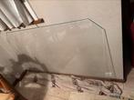 Prachtig tafelblad gehard en veilig glas voor tafel/bureau., Huis en Inrichting, Bureaus, Ophalen, Zo goed als nieuw