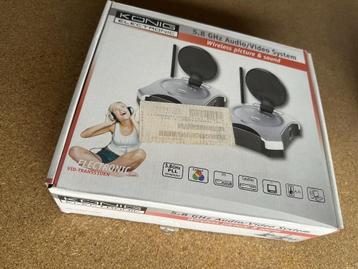 Draadloze audio/video systeem NIEUW beschikbaar voor biedingen