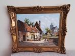 Antiek Schilderij , Gesigneerd N.Zwienink, Ophalen of Verzenden