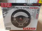 Een Super Drive-stuurwiel voor videogames 25€, Online, 1 speler, Racen en Vliegen, Ophalen of Verzenden