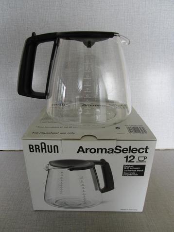 Glazen koffiekan voor Braun koffiezetapparaat - NOG NIEUW ! beschikbaar voor biedingen