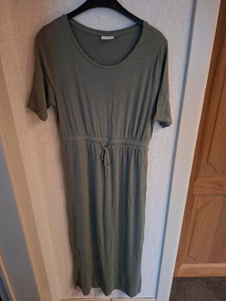 ​ Mamalicious Zwangerschapsjurk Olijfgroen - Maat M, Kleding | Dames, Zwangerschapskleding, Zo goed als nieuw, Jurk, Maat 38/40 (M)