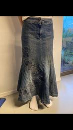 Vintage lange rok van Roberto Cavalli voor 260 euro, Kleding | Dames, Ophalen of Verzenden, Maat 34 (XS) of kleiner, Blauw