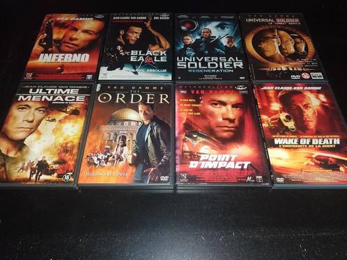 Te koop op dvd Jean Claude Van Damme evoluerende lijst, Cd's en Dvd's, Dvd's | Actie, Zo goed als nieuw, Actie, Vanaf 9 jaar, Ophalen of Verzenden