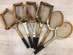 6 Vintage rackets, Gebruikt, Ophalen of Verzenden