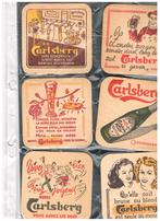 VIEUX SOUS-VERRES À BIÈRE CARLSBERG, Envoi, Neuf, Sous-bock
