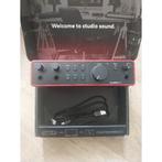Focusrite Scarlett 2i2 4e generatie - USB 2-audio-interface, Ophalen of Verzenden, Zo goed als nieuw, Extern, Focusrite