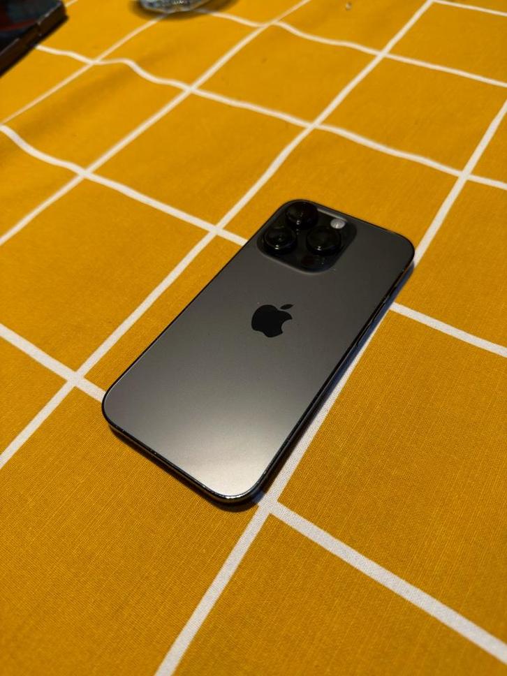 iPhone 14 Pro 128 GB Space Black, Telecommunicatie, Mobiele telefoons | Apple iPhone, Gebruikt, 128 GB, iPhone 14 Pro, Ophalen of Verzenden