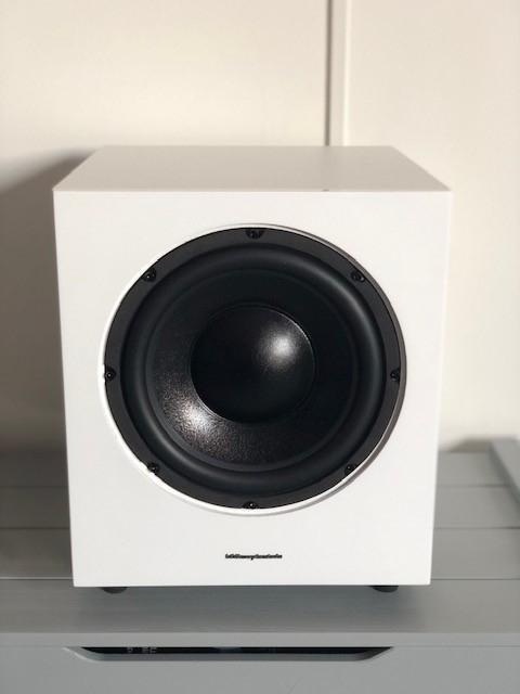 Wharfedale | WH-D10 | Subwoofer | Wit, Audio, Tv en Foto, Luidsprekerboxen, Zo goed als nieuw, Subwoofer, 60 tot 120 watt, Overige merken