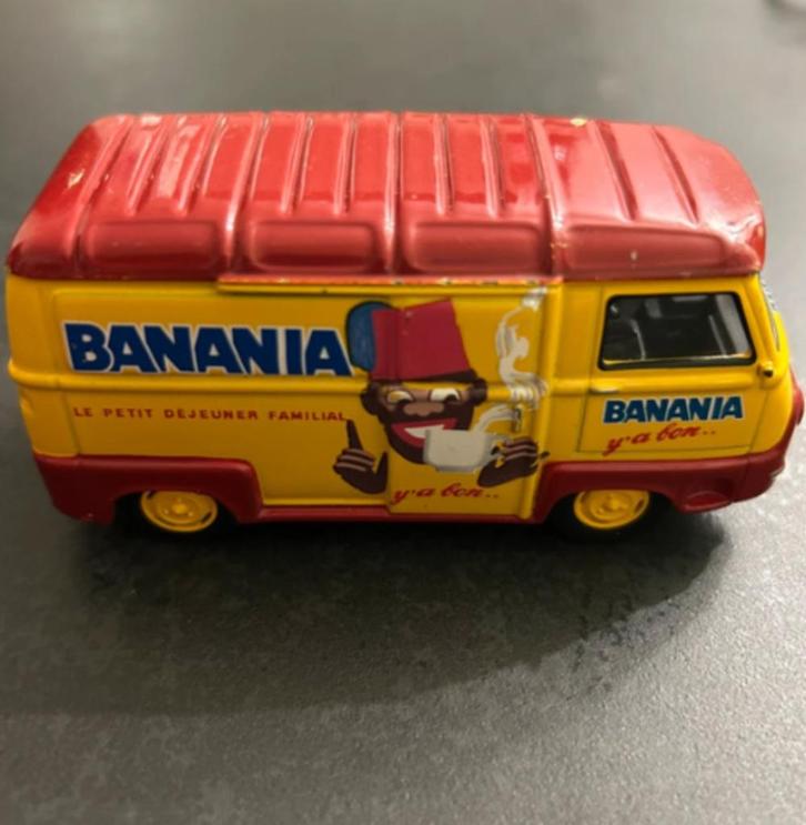 Renault Estafette Banania bestelwagen, Hobby en Vrije tijd, Modelauto's | 1:43, Nieuw, Bus of Vrachtwagen, Overige merken, Ophalen of Verzenden