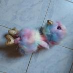 Kleurrijke flamingo, Kinderen en Baby's, Speelgoed | Knuffels en Pluche, Ophalen of Verzenden
