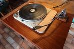 Thorens TD124 mark I, SME 3012, met originele Thorens plint, Audio, Tv en Foto, Platenspelers, Ophalen, Thorens, Pitch-regelaar