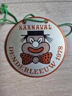 Carnaval medaille Denderleeuw 1978, Ophalen of Verzenden