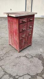Meuble métier vintage, Maison & Meubles, Armoires | Commodes, Enlèvement, Utilisé
