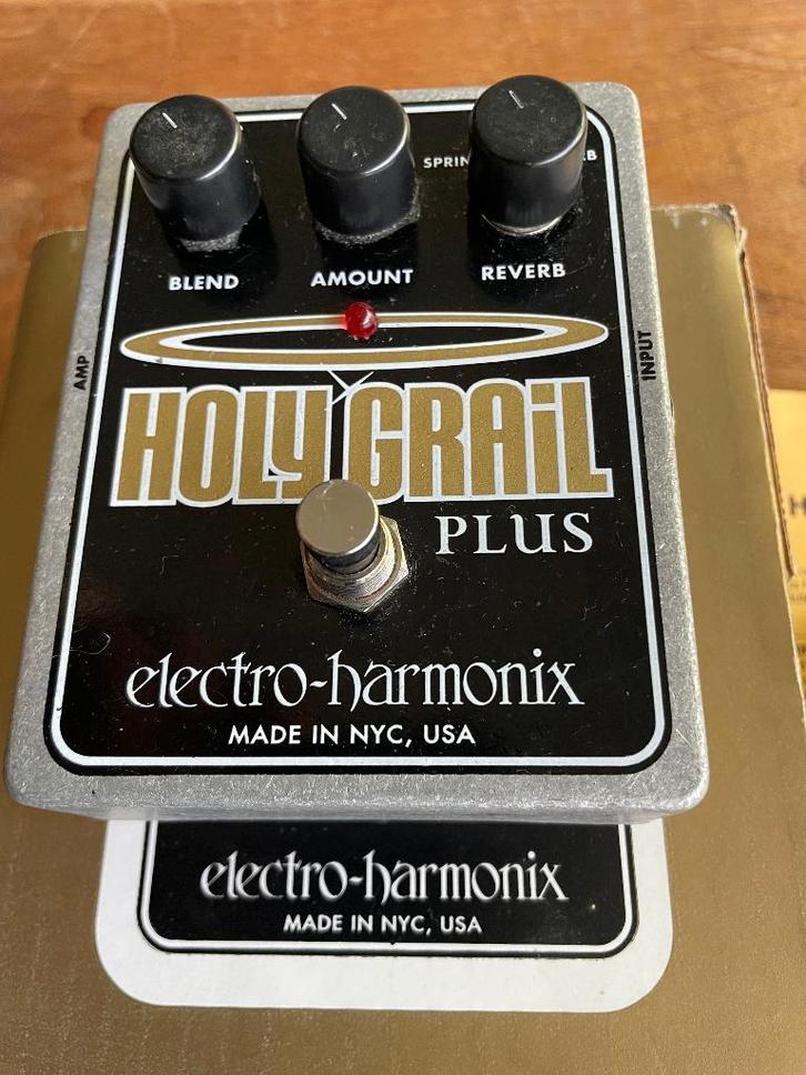 Electro-Harmonix Holy grail plus, Muziek en Instrumenten, Effecten, Gebruikt, Reverb, Ophalen