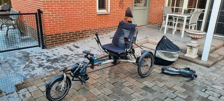 Elektrisch driewielfiets Hase Kettwiesel Lepus, Fietsen en Brommers, Fietsen | Driewielfietsen, Gebruikt, Ophalen