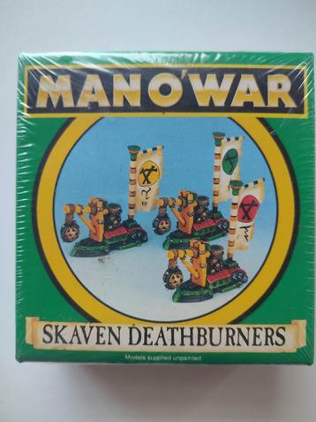 Skaven Deathburners - Man van oorlog beschikbaar voor biedingen