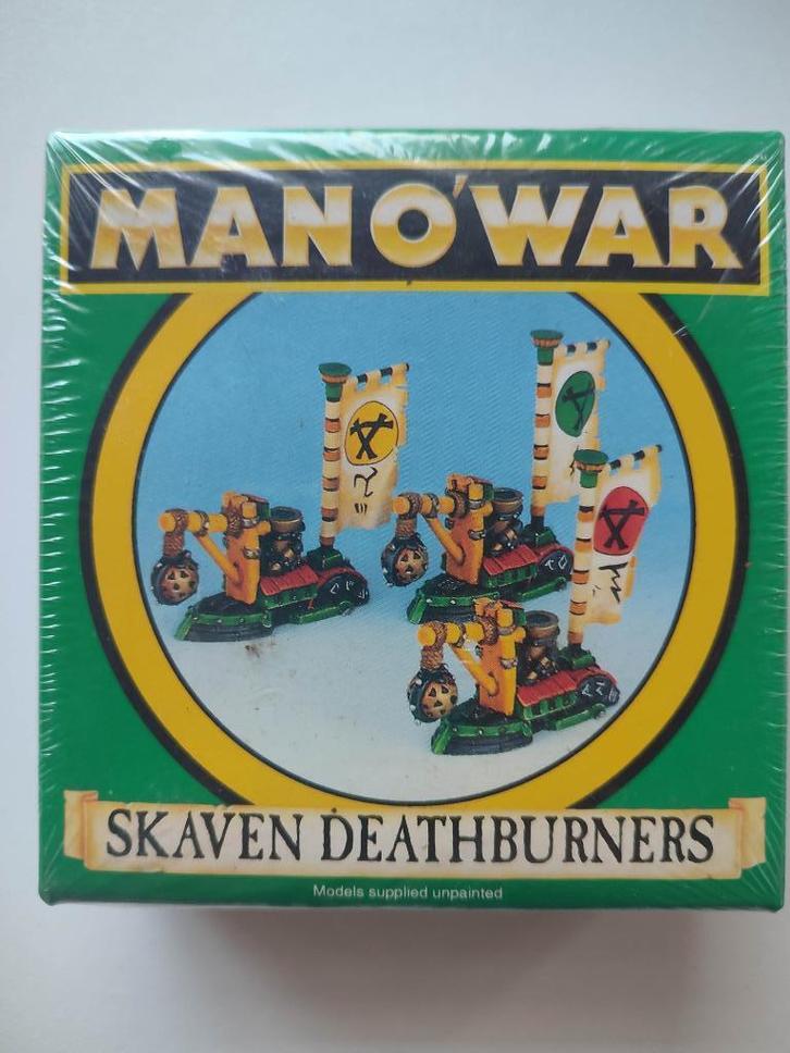 Skaven Deathburners - Man van oorlog, Hobby en Vrije tijd, Wargaming, Nieuw, Overige soorten, Figuurtje(s), Ophalen of Verzenden