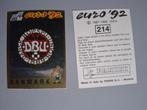 Panini Euro 92, Ophalen of Verzenden, Nieuw, Sticker