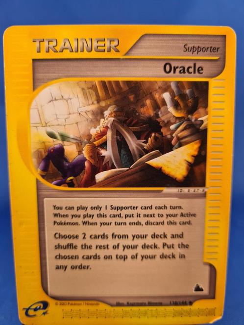 Oracle 138/144 - Skyridge, Hobby en Vrije tijd, Verzamelkaartspellen | Pokémon, Zo goed als nieuw, Verzenden