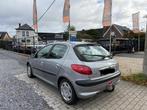 PEUGEOT 206 1.4i ENFANT TERRIBLE BLANCO GEKEURD 55.000 KM! ✅, Voorwielaandrijving, Stof, Bedrijf, Stadsauto