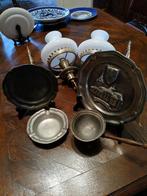 Lampen en tinnen accessoires, Antiek en Kunst, Ophalen