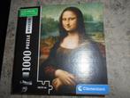 Puzzel 'Mona Lisa ' - 1000 stukjes, Hobby en Vrije tijd, Ophalen of Verzenden, 500 t/m 1500 stukjes, Zo goed als nieuw, Legpuzzel