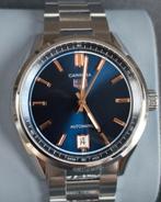 T.K. i.nw.st.Tag Heuer Carrera Date automatic van 03-2024., Staal, Staal, Polshorloge, Ophalen of Verzenden