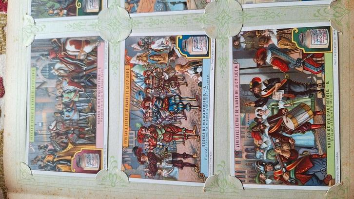 Liebig S1187 serie Scènes de Vie d'Autrefois uit 1926, Verzamelen, Foto's en Prenten, Zo goed als nieuw, Prent, Buitenland, Voor 1940